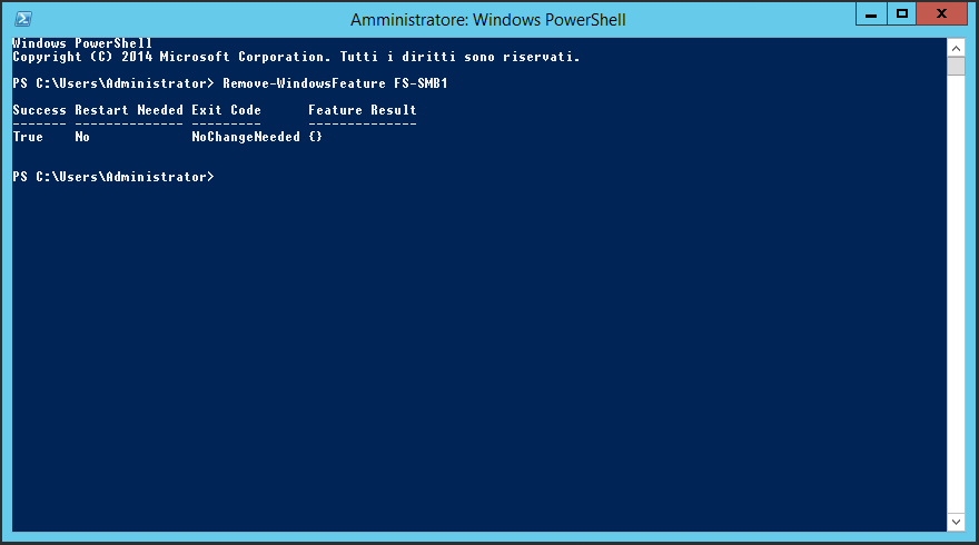 How to disable SMBv1 on Windows 8.1 and Windows 10