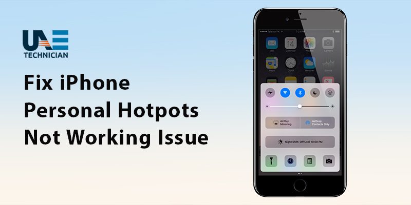 iphone hotspot vpn not working