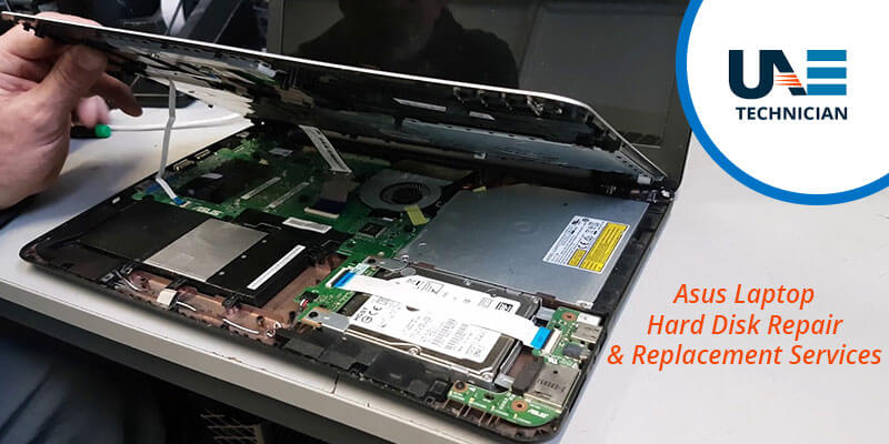 Asus Laptop Hard Disk Repair & Replacement Services