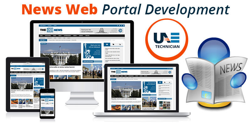 news portal development services